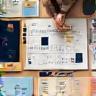 Creative event design sketching