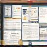 Event planning storyboard imagery